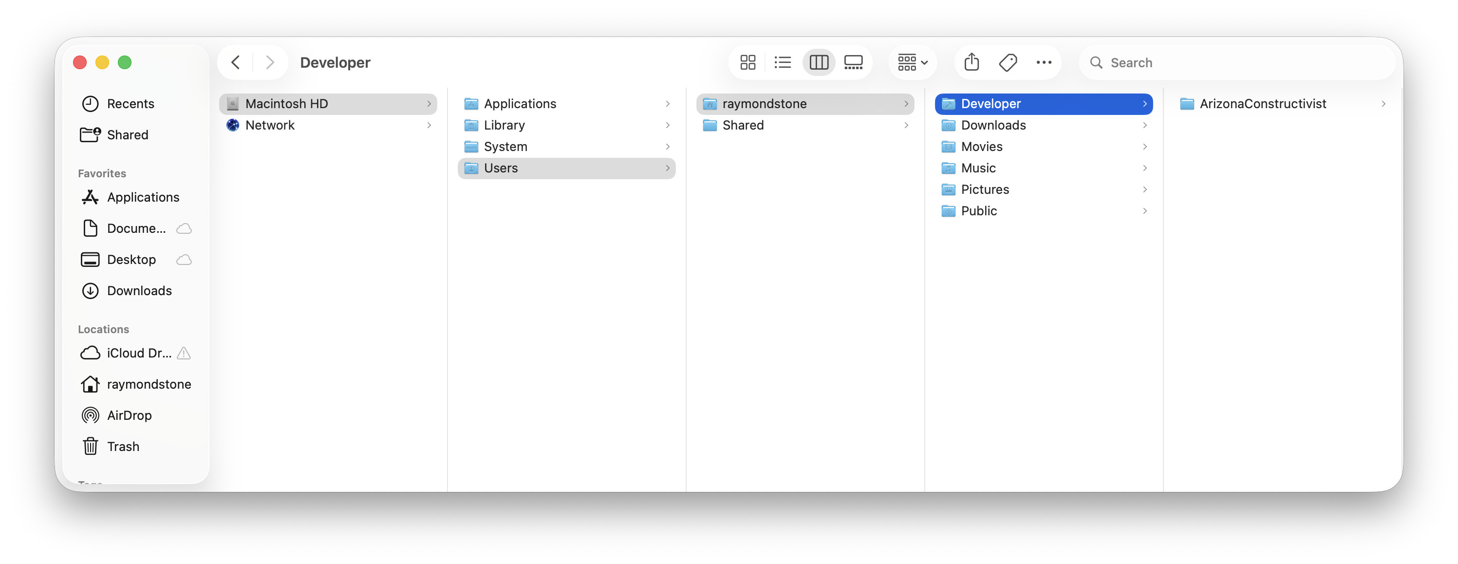 The macOS File System
